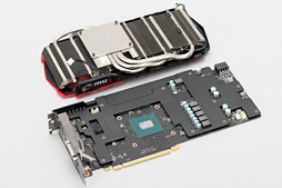 画像ギャラリー No.017のサムネイル画像 / MSI「GeForce GTX 1060 GAMING X 6G」を試す。「Twin Frozr VI」クーラー搭載カードは,静音動作を求める人向け