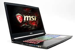 画像ギャラリー No.010のサムネイル画像 / MSI「GS73VR 6RF Stealth Pro」レビュー。薄型筐体にGTX 1060搭載のノートPC,その性能と発熱をチェックする