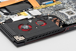 画像ギャラリー No.027のサムネイル画像 / MSI「GS73VR 6RF Stealth Pro」レビュー。薄型筐体にGTX 1060搭載のノートPC,その性能と発熱をチェックする