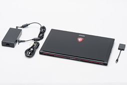 画像ギャラリー No.010のサムネイル画像 / GTX 1060 6GB＋Kaby Lake-H搭載のMSI製ゲーマー向けノートPC「GS63VR 7RF Stealth Pro」をテスト