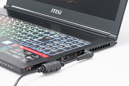 画像ギャラリー No.015のサムネイル画像 / GTX 1060 6GB＋Kaby Lake-H搭載のMSI製ゲーマー向けノートPC「GS63VR 7RF Stealth Pro」をテスト