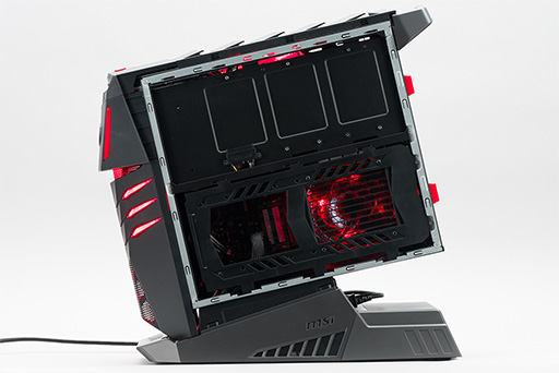 画像ギャラリー No.030のサムネイル画像 / ロボット顔が魅力? MSIが日本市場へ投入するゲーマー向けデスクトップPC「Aegis Ti3」をじっくり見てみた
