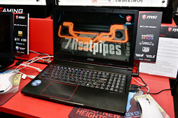 画像ギャラリー No.019のサムネイル画像 / ［COMPUTEX］MSIのMax-Q採用ノートPCは，従来と同じ筐体で何が変わった？ 横スクロールSTGのボス的デザイン採用マザーなどとまとめてチェック