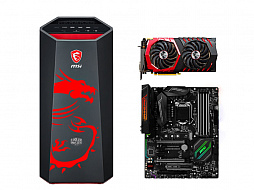 画像ギャラリー No.002のサムネイル画像 / MSI,特別デザインのCooler Master製PCケースにグラフィックスカードとマザーボードをつけたセットを発売