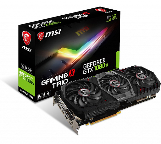 画像ギャラリー No.003のサムネイル画像 / MSI,3連ファン仕様の「TRI-FROZR」クーラーを搭載するGTX 1080 Tiカード