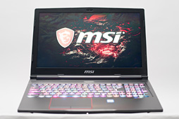 画像ギャラリー No.022のサムネイル画像 / GTX 1070&120Hz液晶パネル搭載のMSI製ノートPC「GE63VR 7RF-003JP」レビュー。「ゲーム専用機」を探しているならアリ