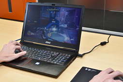 画像ギャラリー No.032のサムネイル画像 / GTX 1070&120Hz液晶パネル搭載のMSI製ノートPC「GE63VR 7RF-003JP」レビュー。「ゲーム専用機」を探しているならアリ