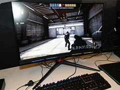 ［CES 2018］MSIの新型湾曲ディスプレイは，ゲームの動作と連動するLEDイルミネーションに注目