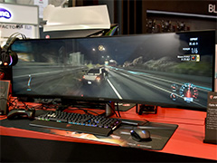 ［COMPUTEX］MSIからもアスペクト比32：9の超横長ゲーマー向け液晶ディスプレイが登場