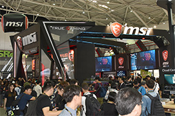 画像ギャラリー No.002のサムネイル画像 / ［COMPUTEX］MSIからもアスペクト比32：9の超横長ゲーマー向け液晶ディスプレイが登場