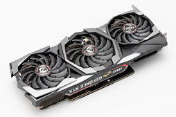 画像ギャラリー No.019のサムネイル画像 / MSI「GeForce RTX 2080 Ti GAMING X TRIO」レビュー。30cm超級の巨大なRTX 2080 Tiカードが持つ実力を探る