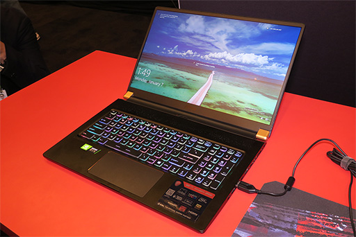 画像ギャラリー No.002のサムネイル画像 / RTX 2080 Max-Q搭載で薄さ18.95mm,重量2.25kgのゲーマー向けノートPCをMSIが発表。「GS75 Stealth」