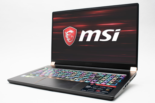 画像ギャラリー No.002のサムネイル画像 / 【PR】RTX 2080 Max-Q搭載で厚さ19mmのMSI「GS75 Stealth 8SG」徹底検証。これはバトロワのための薄型ノートPCだ