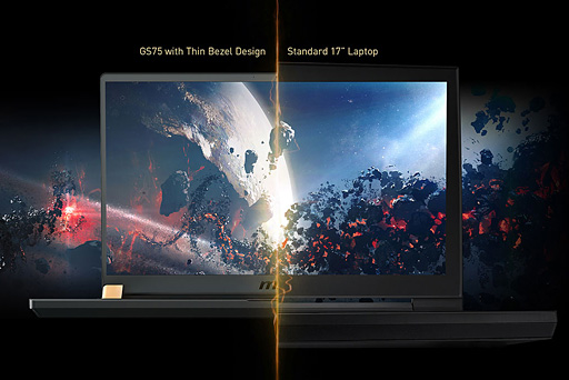画像ギャラリー No.008のサムネイル画像 / 【PR】RTX 2080 Max-Q搭載で厚さ19mmのMSI「GS75 Stealth 8SG」徹底検証。これはバトロワのための薄型ノートPCだ