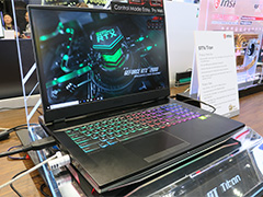 デスクトップPC向けCore i9搭載のMSI製モンスターマシン「GT76 Titan」をチェック