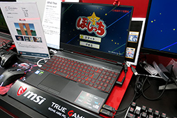 画像ギャラリー No.009のサムネイル画像 / ［TGS 2019］未発表新型ノートPC「GF65 Thin」の中身を世界初公開。MSIブースで見どころの新製品をチェック