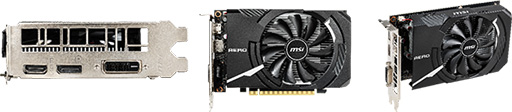 画像ギャラリー No.003のサムネイル画像 / MSI,全長170mmのショート基板を採用したGTX 1650カードを発売