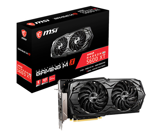 画像ギャラリー No.001のサムネイル画像 / MSI,独自2連ファンクーラー採用のRX 5600 XT搭載カードを発売