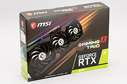 画像ギャラリー No.061のサムネイル画像 / 【PR】MSI「GeForce RTX 3080 GAMING X TRIO 10G」は，OC仕様でRTX 3080の高性能を引き出せる魅力的なグラフィックスカードだ