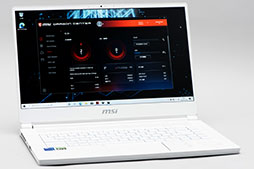 画像ギャラリー No.004のサムネイル画像 / 【PR】MSIの超薄型・軽量ノートPC「Stealth 15M」は,重量約1.69kgで真に持ち歩けるゲーマー向けモバイルPCだ