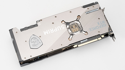 画像ギャラリー No.012のサムネイル画像 / 【PR】MSIの「GeForce RTX 3090 SUPRIM X 24G」は,GeForce史上最強のGPUから高性能を引き出せる大型クーラーが魅力のカードだ