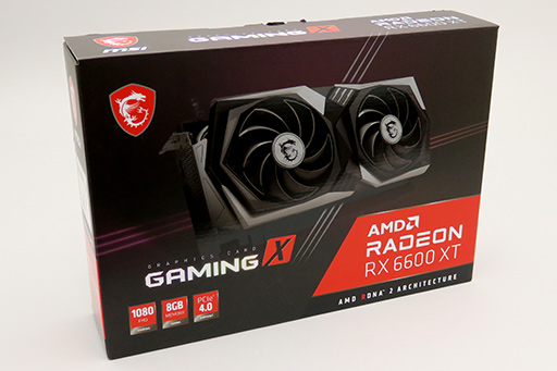 画像ギャラリー No.002のサムネイル画像 / 新型GPU「Radeon RX 6600 XT」を搭載したMSI製グラフィックスカードを写真でレポート