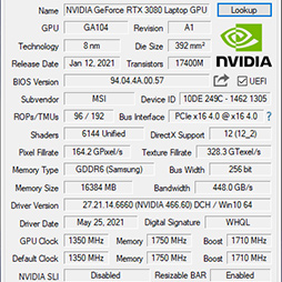 画像ギャラリー No.005のサムネイル画像 / 【PR】MSIのゲームノートPC「GE76 Raider 11U」をチェック。360Hz表示液晶と最新の高性能GPU&CPUで快適にゲームを楽しめる