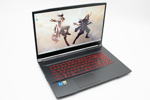 画像ギャラリー No.003のサムネイル画像 / 【PR】約17万円で買えるMSI製ゲームノートPC「Katana GF76」は,ゲームはもちろん非ゲーム用途でも価格対性能比に優れる1台だ