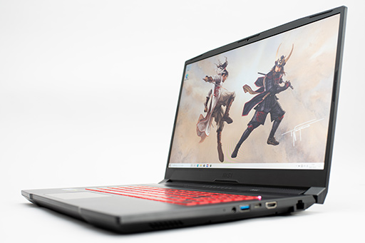 画像ギャラリー No.011のサムネイル画像 / 【PR】約17万円で買えるMSI製ゲームノートPC「Katana GF76」は,ゲームはもちろん非ゲーム用途でも価格対性能比に優れる1台だ