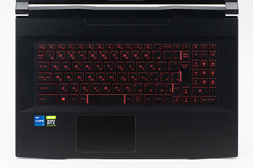 画像ギャラリー No.018のサムネイル画像 / 【PR】約17万円で買えるMSI製ゲームノートPC「Katana GF76」は,ゲームはもちろん非ゲーム用途でも価格対性能比に優れる1台だ