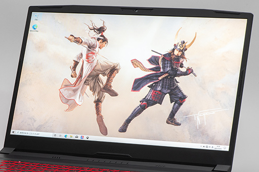 画像ギャラリー No.019のサムネイル画像 / 【PR】約17万円で買えるMSI製ゲームノートPC「Katana GF76」は,ゲームはもちろん非ゲーム用途でも価格対性能比に優れる1台だ