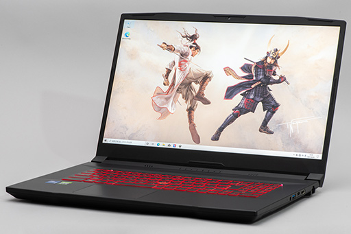 画像ギャラリー No.065のサムネイル画像 / 【PR】約17万円で買えるMSI製ゲームノートPC「Katana GF76」は,ゲームはもちろん非ゲーム用途でも価格対性能比に優れる1台だ