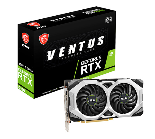 画像ギャラリー No.001のサムネイル画像 / MSIからOC仕様でメモリ12GB版のRTX 2060搭載カードが登場