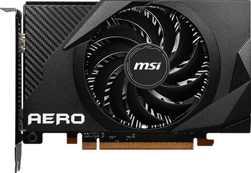 画像ギャラリー No.001のサムネイル画像 / MSI，シングルファン採用でコンパクトなRX 6400搭載カードを発売