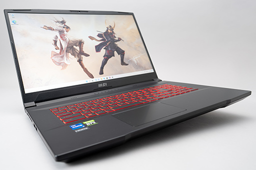 画像ギャラリー No.003のサムネイル画像 / 【PR】MSIの17.3型ゲームノートPC「Katana GF76 12U」は，第12世代Core i7とRTX 3070 Ti搭載で生まれ変わった高性能マシンだ