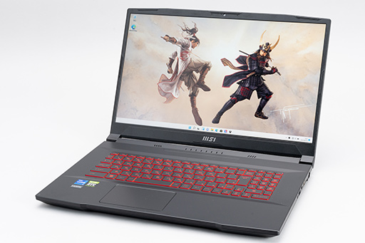画像ギャラリー No.015のサムネイル画像 / 【PR】MSIの17.3型ゲームノートPC「Katana GF76 12U」は，第12世代Core i7とRTX 3070 Ti搭載で生まれ変わった高性能マシンだ