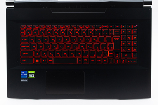 画像ギャラリー No.019のサムネイル画像 / 【PR】MSIの17.3型ゲームノートPC「Katana GF76 12U」は，第12世代Core i7とRTX 3070 Ti搭載で生まれ変わった高性能マシンだ