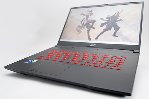 画像ギャラリー No.029のサムネイル画像 / 【PR】MSIの17.3型ゲームノートPC「Katana GF76 12U」は，第12世代Core i7とRTX 3070 Ti搭載で生まれ変わった高性能マシンだ