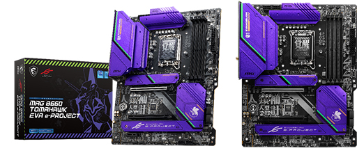 画像ギャラリー No.002のサムネイル画像 / ゲーマー向けPCをエヴァ初号機カラーに染め上げる。MSIからEVANGELION e:PROJECTコラボモデルのPCパーツが登場