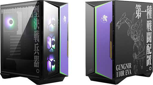 画像ギャラリー No.005のサムネイル画像 / MSI,「エヴァ」とコラボした初号機カラーのPCパーツ計4製品を発売
