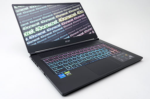画像ギャラリー No.003のサムネイル画像 / 【PR】約1.8kgのMSI製軽量ゲームノートPC「Stealth 15M B12U」をチェック。持ち運べる軽さにゲームが快適な性能をまとめた1台だ