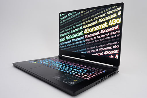 画像ギャラリー No.059のサムネイル画像 / 【PR】約1.8kgのMSI製軽量ゲームノートPC「Stealth 15M B12U」をチェック。持ち運べる軽さにゲームが快適な性能をまとめた1台だ