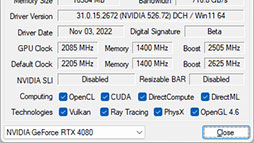 画像ギャラリー No.010のサムネイル画像 / 【PR】MSIの「GeForce RTX 4080 16GB SUPRIM X」は，高機能かつ高性能なRTX 4080カードを求めるなら選ぶ価値あり！