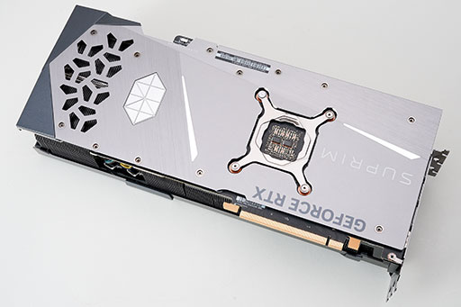 画像ギャラリー No.015のサムネイル画像 / 【PR】MSIの「GeForce RTX 4080 16GB SUPRIM X」は，高機能かつ高性能なRTX 4080カードを求めるなら選ぶ価値あり！