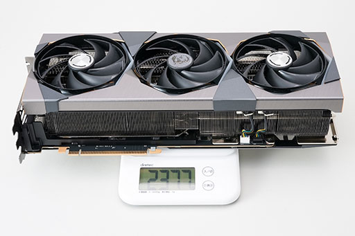 画像ギャラリー No.019のサムネイル画像 / 【PR】MSIの「GeForce RTX 4080 16GB SUPRIM X」は，高機能かつ高性能なRTX 4080カードを求めるなら選ぶ価値あり！
