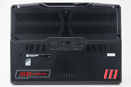 画像ギャラリー No.028のサムネイル画像 / 【PR】MSIのノートPC「Raider GE67 HX 12U」は，ハイエンドの性能を切実に求めるゲーマーやクリエイターに最適のゲームPCだ