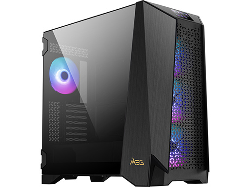 画像ギャラリー No.001のサムネイル画像 / 前面タッチパネルでファンやLEDを制御できるE-ATX PCケースがMSIから