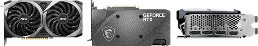 画像ギャラリー No.008のサムネイル画像 / 白色クーラーのRTX 4070 TiやGDDR6X版RTX 3060 TiカードがMSIから