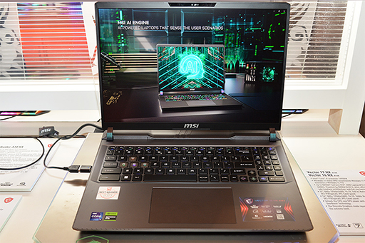 画像ギャラリー No.007のサムネイル画像 / 2024年のMSIは,Core Ultra搭載ノートや有機ELディスプレイに注力。新製品をまとめて紹介