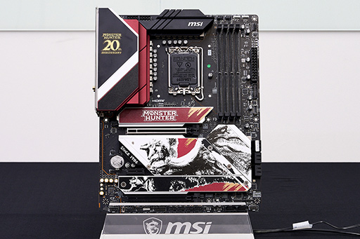 画像ギャラリー No.012のサムネイル画像 / 「MSI×モンハン20周年記念」コラボのPCパーツでゲームPCを自作！　ファン垂涎のPCでアイスボーンをプレイしてみた【PR】